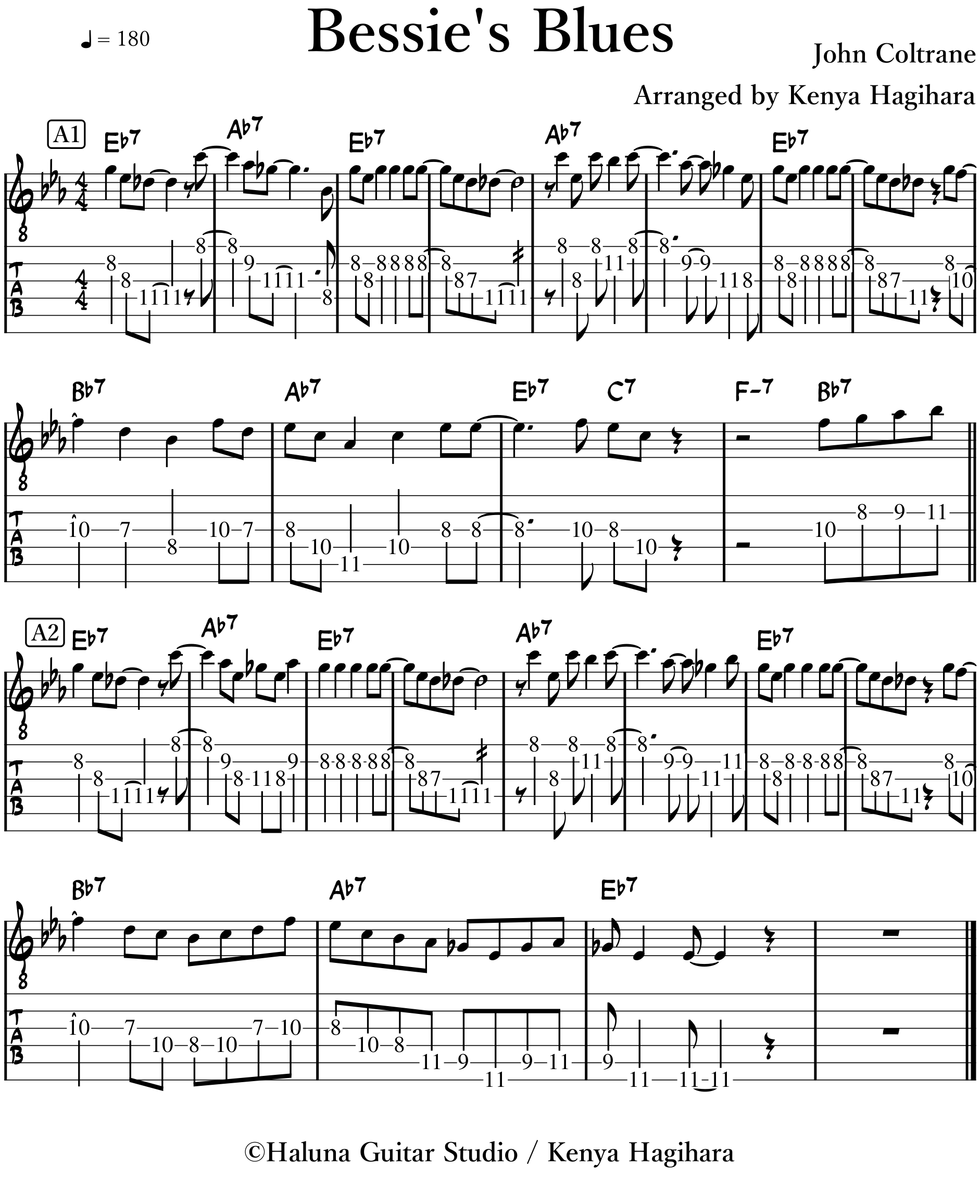 Bessie's Blues