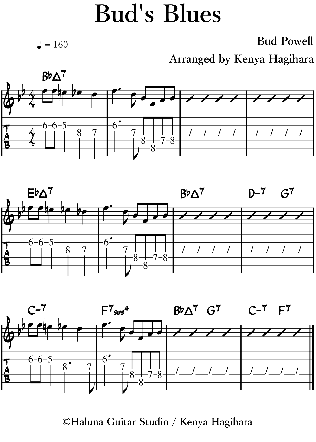 Bud's Blues