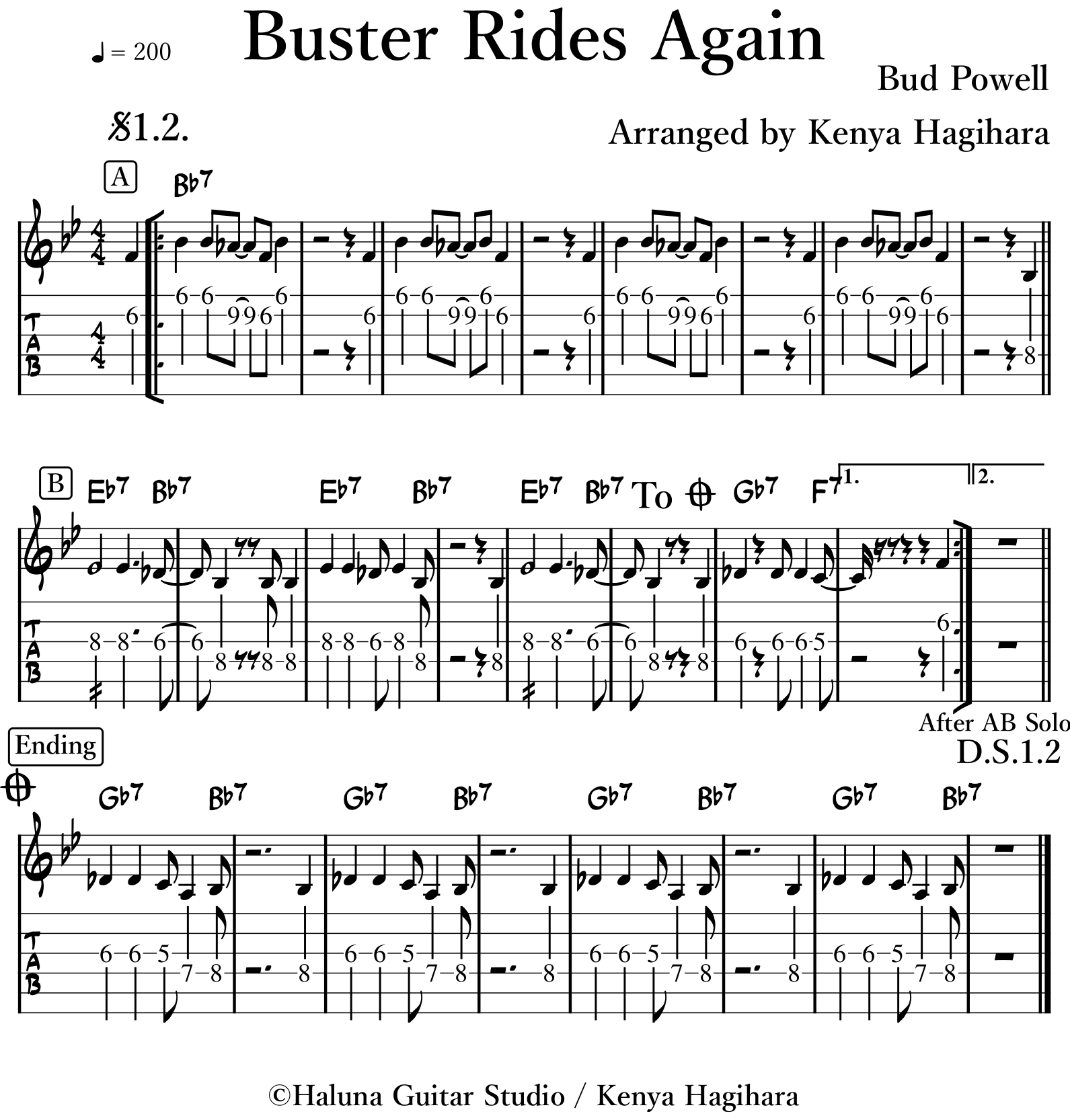 Buster Rides Again