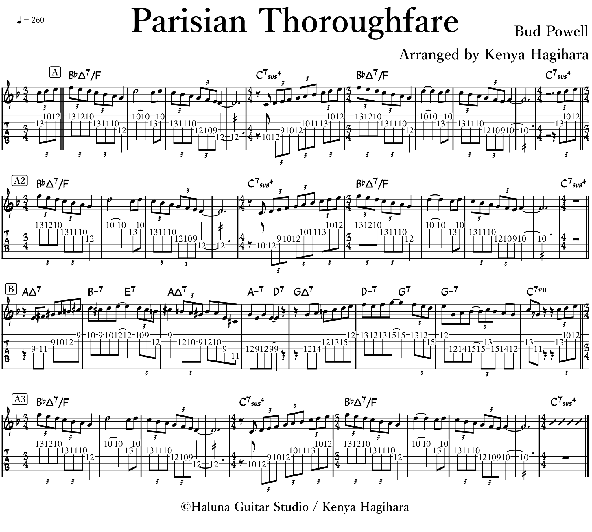 Parisian Thoroughfare