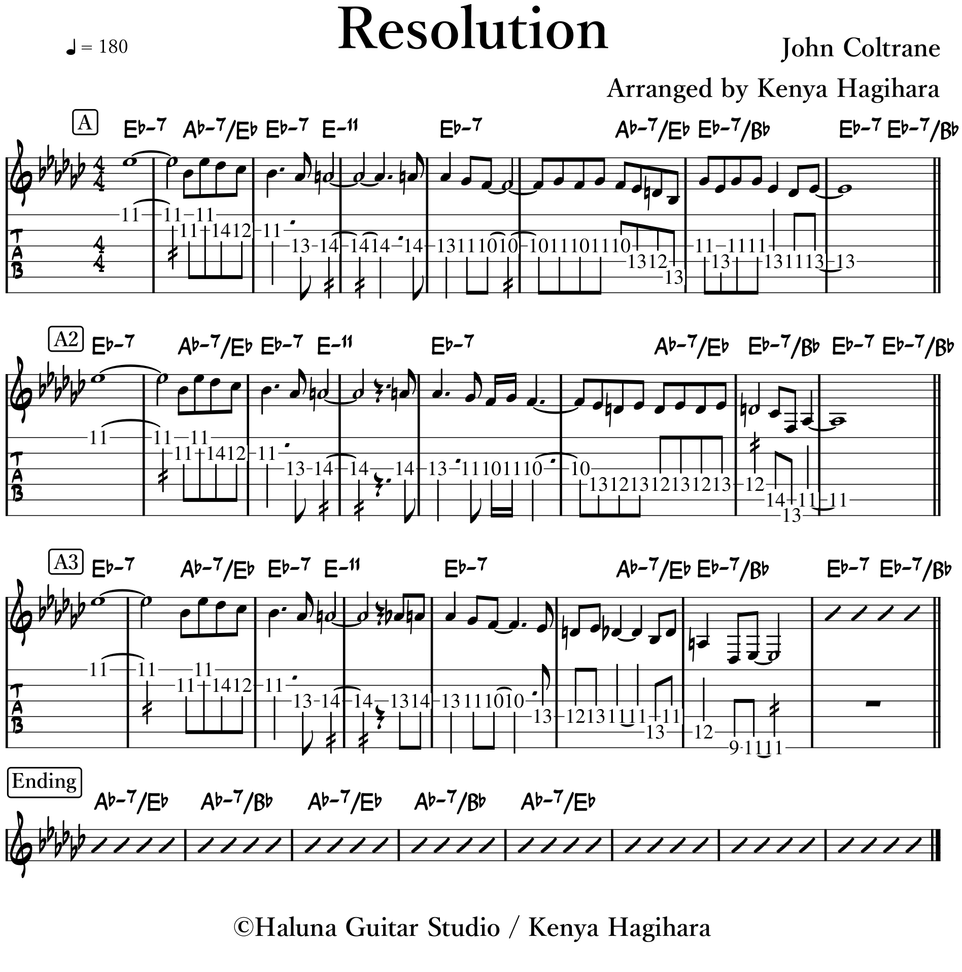 Resolution